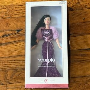 Mattel 2004 Collectable Barbie - Pink Label - Zodiac Scorpio Barbie